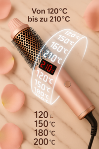 Keramik Lockenstab Bürste